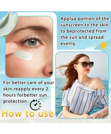 Moisturizing Sunscreen Stick SPF 60+ | Travel Size Non-Sticky Face & Body Sunscreen | Hydrating for All Skin Types - Buy Online on GoSupps.com
