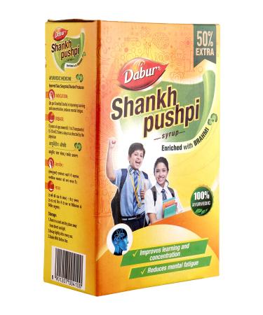 Dabur Shankhpushpi Syrup - (450 Ml+225ml free)