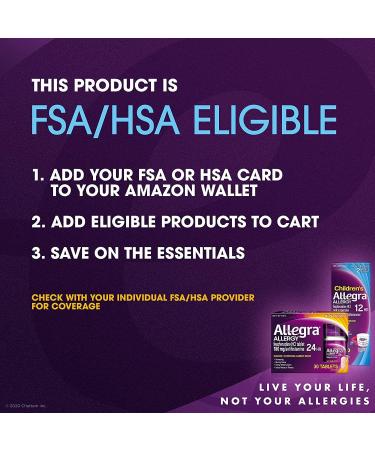 Allegra Allergy 24 Hour Tablets 180 mg Each Long-Lasting Fast-Acting Antihistamine for Noticeable Relief from Indoor and Outdoor Allergy Symptoms (70 Count) (Pack of 2) - Buy Online on GoSupps.com