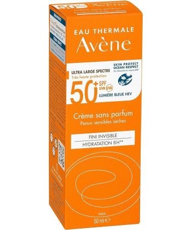 Avene Sun Cream SPF 50+ Fragrance Free 50 ml - Buy Online on GoSupps.com