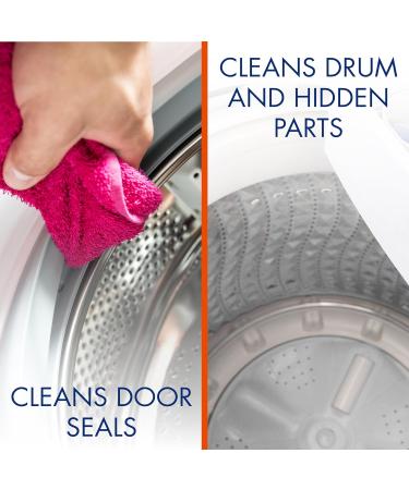 Glisten Washer Magic 4-Pack: Washing Machine Cleaner & Deodorizer - Fresh Scent - Buy Online on GoSupps.com
