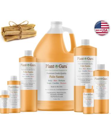 Palo Santo Fragrance Oil 8 fl. oz - Premium Scented Oil for DIY Soap Candles Bath Bombs & Aromatherapy - Buy Online on GoSupps.com