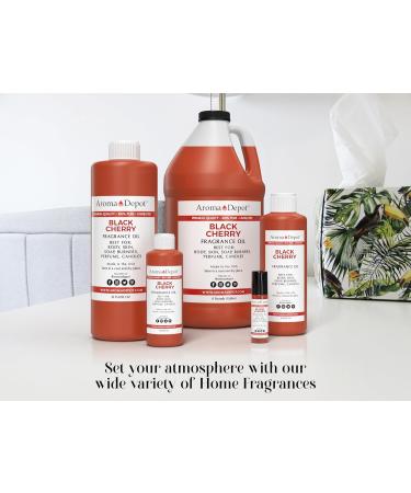 Buy Black Cherry Fragrance Oil - 32oz Scented Perfume & Skin Oil for DIY Candles Bath Bombs & More - International Shipping Available - Buy Online on GoSupps.com