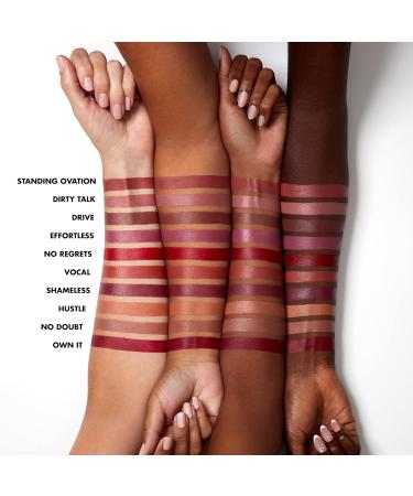 e.l.f. O Face Satin Lipstick - Richly Pigmented, Nourishing & Long-Lasting Creamy Lipstick - Buy Online on GoSupps.com