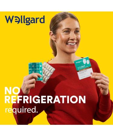Wellgard Vitagut Probiotics for Gut Allergen-Free 12 Billion CFU Per Capsule Scientifically Proven Vegan Made in UK - Buy Online on GoSupps.com