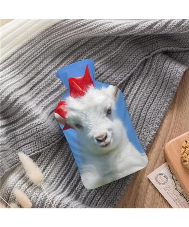 Cute Sheep Hot Water Bottle with Plush Cover | Hand Warmer for Adults & Children | 26.5x15.3cm - International Shipping Available - Buy Online on GoSupps.com