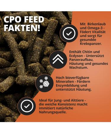 NatureHolic - Camberellusfeed CPO/Dwarf Crayfish Food - 30g Food for Freshwater Crayfish of the Genus Cambarellus Procambarus & Co. - Buy Online on GoSupps.com