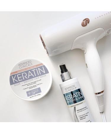 Buy Keratin Hair Treatment Set | Leave-In Detangler Conditioner & Repair Mask for Hair Growth | 2pc - International Shipping Available - Buy Online on GoSupps.com