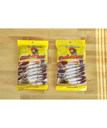 La Helada Cucharica Tamarind Spoons - 24ct Party Bag | Mexican Candy Pi ata Filler & Party Favors - Shop Internationally - Buy Online on GoSupps.com
