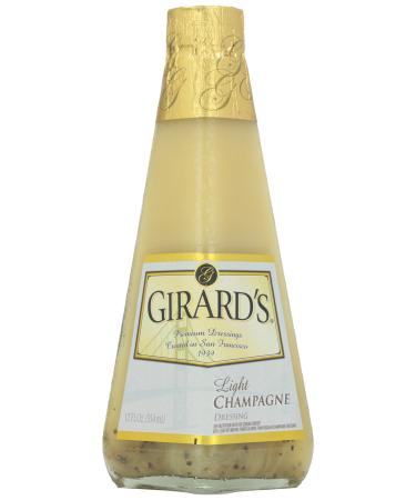 Girard's Dressing Light Champagne, 12 oz 12 Fl Oz (Pack of 1)