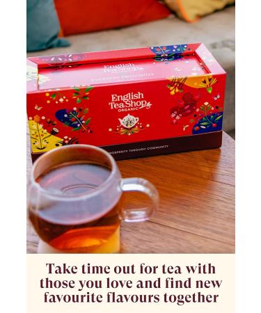 English Tea Shop Organic Everyday Favourites - 40 Tea Bag Sachets - Buy Online on GoSupps.com