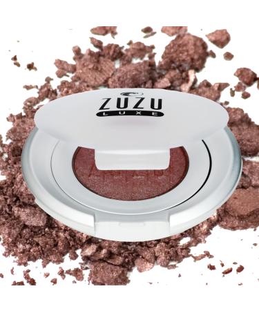 Zuzu Luxe Mineral Eyeshadow (Odyssey - Plum/Cool Shimmer)  Richly pigmented  velvety smooth formula. Natural  Paraben Free  Vegan  Gluten-free  Cruelty-free  Non GMO 0.07 oz