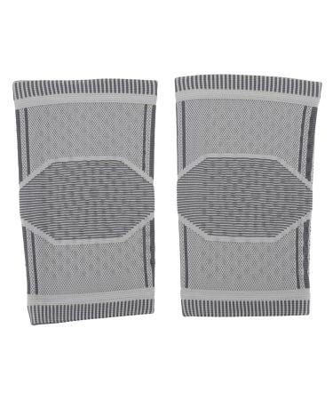 Self Heating Knee Sleeve for Winter Warm Wormwood Knee Pads 360 Degree Defend Comfortable Highly Elastic Soft (M) M M