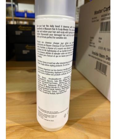 Maxxam Hair & Scalp Mender Leave-in Spray - Moisturizes & Rejuvenates Dry Scalp & Damaged Hair | Alcohol Free | 8 Fl Oz - International Shipping Available - Buy Online on GoSupps.com