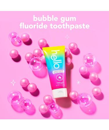 hello Unicorn Sparkle Kids Toothpaste with Fluoride, Bubble Gum Toothpaste, 4.2 Oz Tube (Pack of 3) - Buy Online on GoSupps.com
