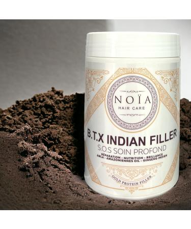 NO A B.T.X INDIAN FILLER DEEP CARE: Intense repair & shine for dry hair - AMLA - AMAZONIAN OIL - INDIAN GINSENG - 1000Ml - Made In Brazil - Buy Online on GoSupps.com