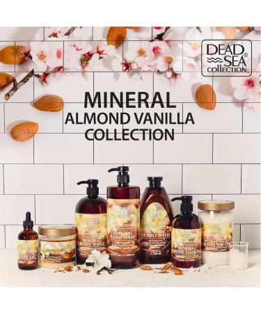 Dead Sea Collection Almond & Vanilla Bath Salts - 970g - Nourishing Essential Body Care - Buy Online on GoSupps.com