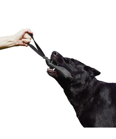 Dingo gear cotton nylon bite sausage for dog training igp ipo obiedence protection dog dog sport 20 x 7 cm 1 handle black S00069 20 x 7 cm black - Buy Online on GoSupps.com
