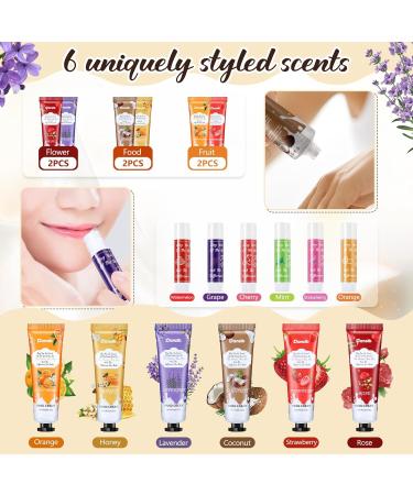 Thank You Hand Cream & Lip Balm Gift Set - Travel Size Lotion & Balm for Women | Bulk Holiday Appreciation Gifts with Organza Bags - Buy Online on GoSupps.com