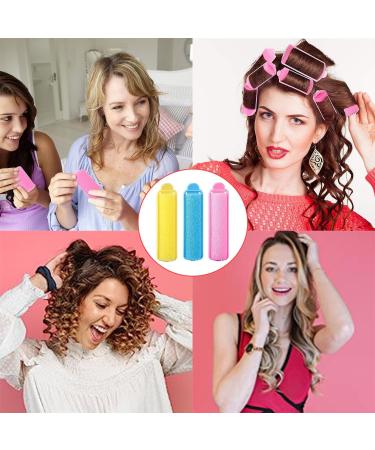 Meiso Foam Sponge Curlers - 36 Pieces 2 cm Soft Hair Rolls & DIY Hair Styling Tools for Women & Children - Buy Online on GoSupps.com