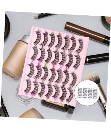 FOMIYES 14 Pairs Fake Eyelashes False Lashes Curl Lash Extensions Colored Lash Extensions Lash Extensions Clusters False Lash Extensions Fake Lashes Imitation Extend Cosplay - Buy Online on GoSupps.com