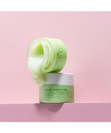 W7 Sweet Dreams Overnight Green Apple Lip Mask - Hydrating Lip Treatment with Vitamin E, Aloe Vera & Grape Seed Oil - 12g (Pack of 1) - Buy Online on GoSupps.com