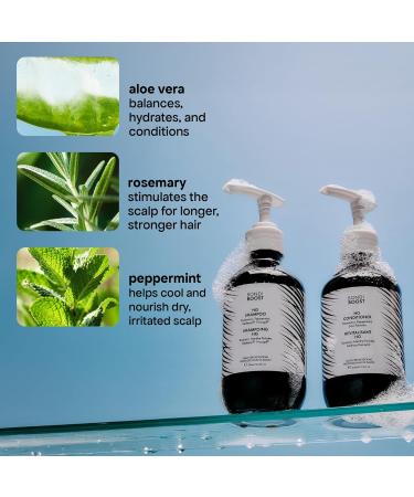 BONDIBOOST HG Duo Shampooing + Apr s-shampooing 300 ml chacun Am liore l'apparence des cheveux clairsem s Volumateur + Hydratant + Nourrissant Sans sulfate/paraben pour femme/homme - Buy Online on GoSupps.com