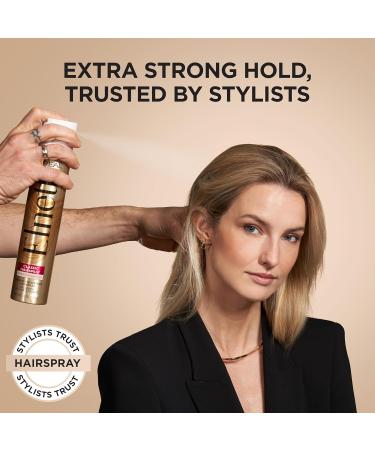 L'Oreal Paris Elnett Satin Extra Strong Hold Hairspray for Color Treated Hair - 11 oz - Buy Online on GoSupps.com