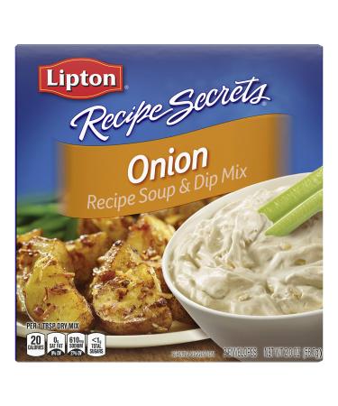 Lipton Soup Recipe Secrets Soup and Dip Mix For a Delicious Meal Onion Great With Your Favorite Recipes, 2 Oz