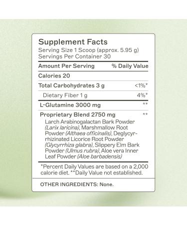 Dr. Amy Myers Leaky Gut Revive Powder - L Glutamine Supplement for Gut Repair & Health | Reduce Constipation, IBS, Bloating | Plant-Based Formula - Buy Online on GoSupps.com