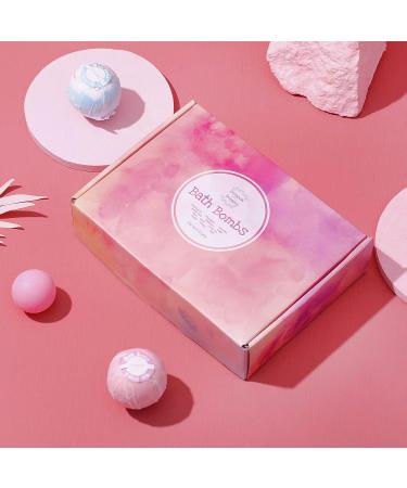 Dreamin Dreams Bath Bombs 12 PCS Gift Set - Handmade Natural & Organic with Essential Oil & Shea Butter - Perfect for SPA & Bubble Bath - Birthday Gifts for Women, Mom, Girls, Kids - Buy Online on GoSupps.com