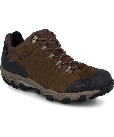 Oboz Men's Bridger Low B-Dry Waterproof Hiking Shoe - Canteen (Size 10.5) - Buy Online on GoSupps.com