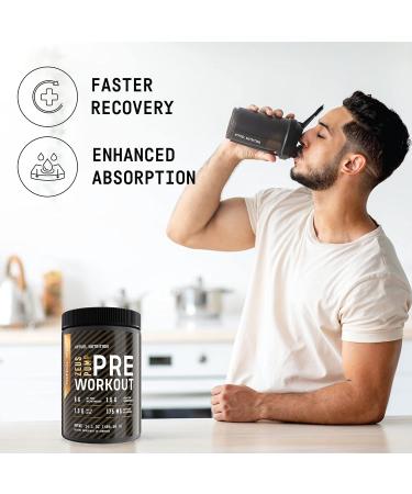 Zeus Pump Pre Workout Powder - Boost Energy & Focus with Creatine & L-Citrulline - Sugar-Free Tropical Peach - 3D Pump Breakthrough Formula - Buy Online on GoSupps.com