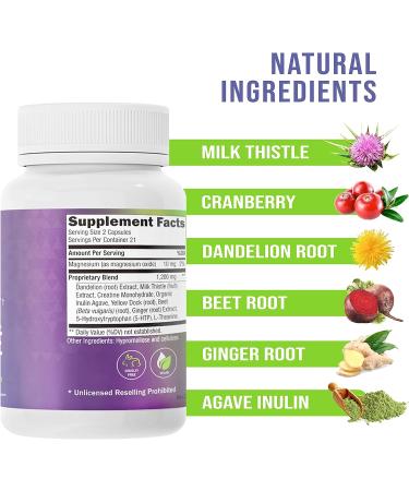 Ultimate Body Detox Cleanse - 42 Capsules, Made in USA - For Men & Women - Buy Online on GoSupps.com