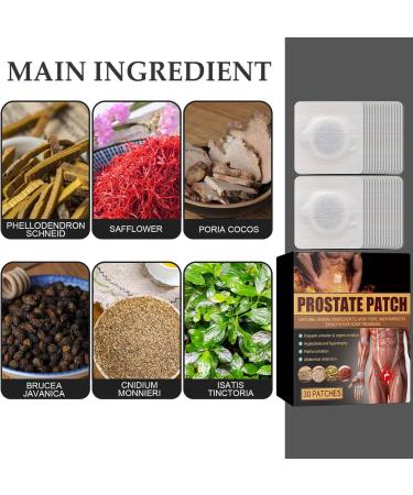 Prostate Treatment Patch Set Convenient 30Pcs Easy to Use Prostate Care Patch for After Bathing for Before Sleep - Buy Online on GoSupps.com