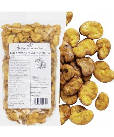 F ves Grill es Saveur Miel et Moutarde 500g | Snack Prot in Base de L gumineuses | Riche en Fibres | Croustillantes et Naturelles | KUCHNIA ZDROWIA 500 g (Lot de 1)