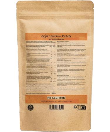 500 g soy lecithin powder pure lecithin quality from Germany vegan - Buy Online on GoSupps.com