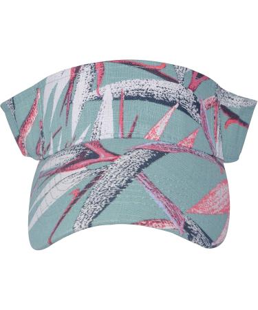 ZLYC Women's Summer Sun Visor Cap - Adjustable Light Blue Golf Visor for Sun Protection - Buy Online on GoSupps.com