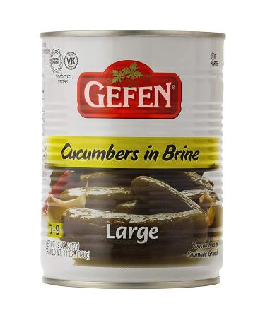Gefen  Large Pickled Cucumber in Brine  19oz (2 Pack) - Buy Online on GoSupps.com