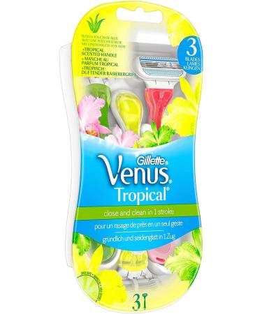 Venus Gillette Tropical Disposable Razors - Smooth and Effortless Shaving Experience - Buy Online on GoSupps.com