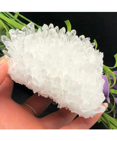 Natural Crystal Natural Transparent Quartz Crystal Group Minerals are Very Suitable for and Active of Reiki Stones ningxiao
