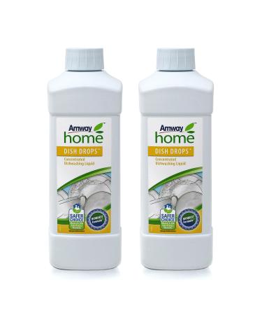 2 x Konzentriertes Fl ssiges Geschirrsp lmittel Dish Drops - 2 x 1 Liter - Amway - (Art.-Nr.: 110488)