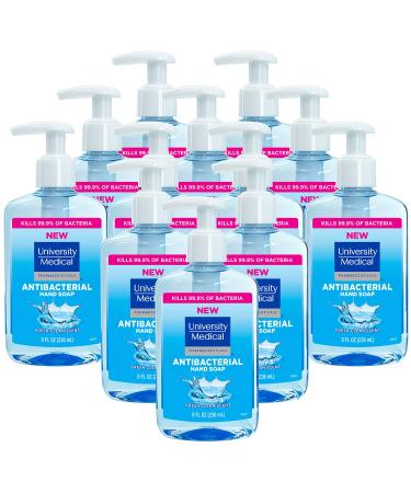 University Medical Anti-Bacterial Hand Wash 8 oz 12 Pack