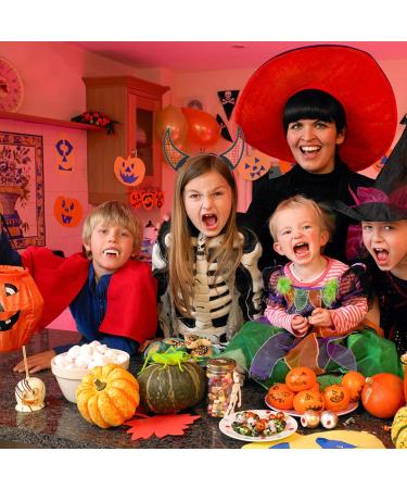 Lurrose Mesh Devil Headband Devil Headband Halloween Devil Horns Black Devil Horns Devil Costume Accessories for Halloween Party Cosplay Photo Prop - Buy Online on GoSupps.com