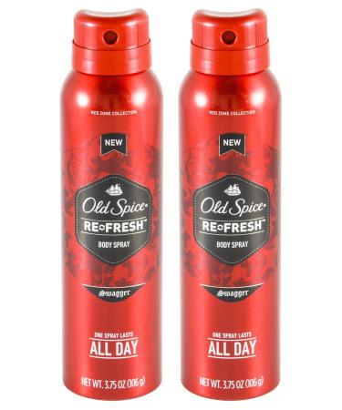 Old Spice Re-Fresh Body Spray Swagger 3.75 oz (Pack of 2) - Buy Online on GoSupps.com