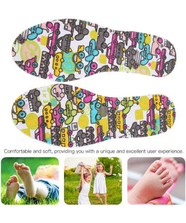 Breathable Latex Children's Shoe Insoles - Green | 1 Pair Kids Shoe Pad Inserts - Buy Online on GoSupps.com