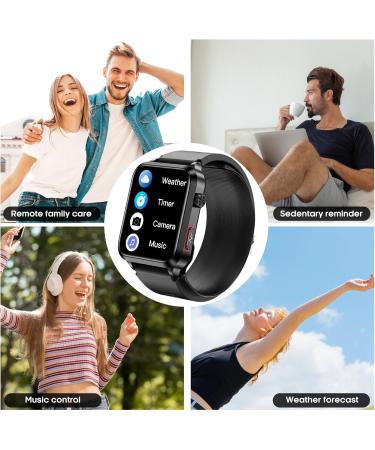 hellibito Wrist Blood Pressure Smart Watch for Android iOS Men and Women - Buy Online on GoSupps.com