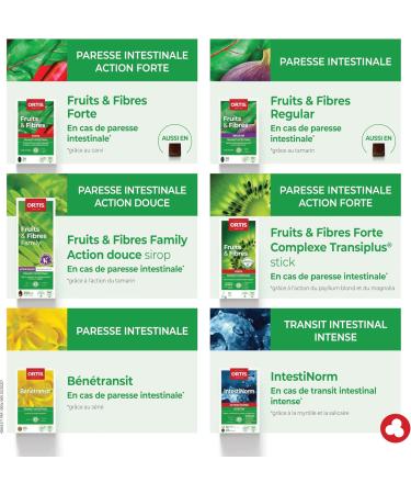 Ortis Fruits & Fibres Regular 45 Squares to Chew - Buy Online on GoSupps.com