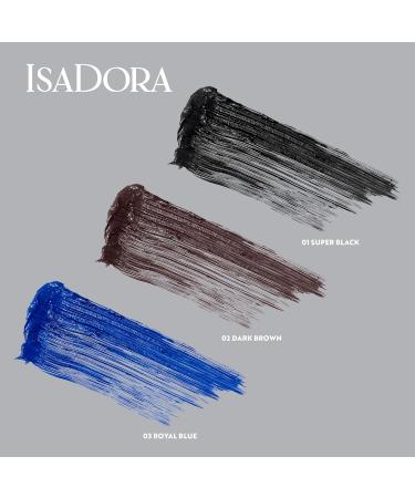IsaDora The Build Up Mascara Extra Volume Super Black 01 10 ml 10 ml 1er Pack Super Black 01 - Buy Online on GoSupps.com