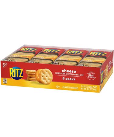 RITZ Cheese Sandwich Crackers - 8 Packs (1.35 oz each) - Buy Online on GoSupps.com